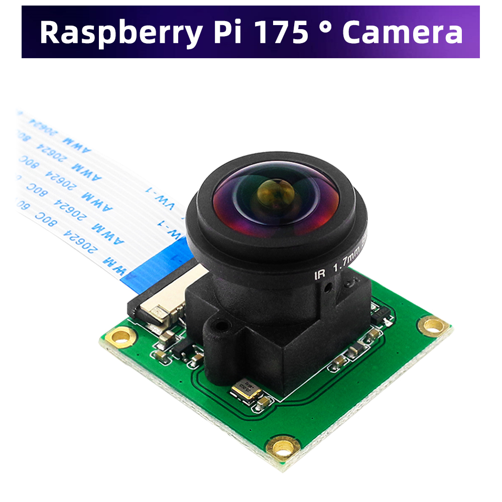 Raspberry Pi Global Shutter Camera Imx296 - Raspberry Pi Camera 175 Độ OV5647