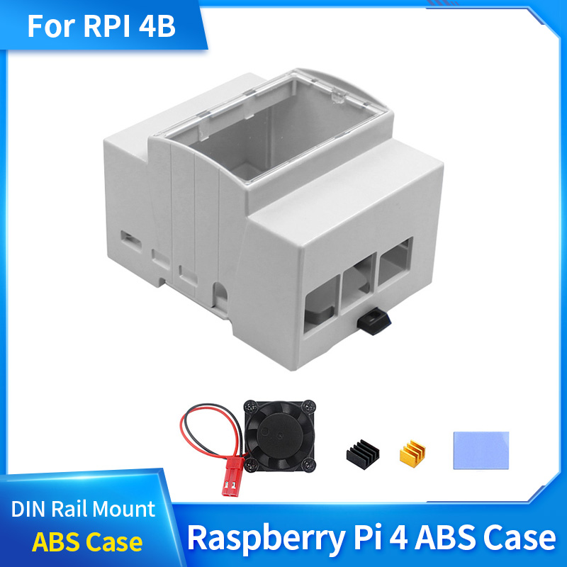 Pi 4 Case - Raspberry Pi 4 ABS Ốp Lưng