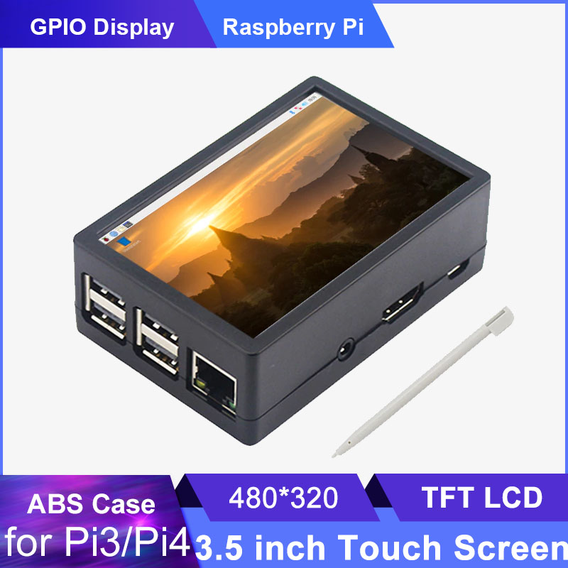 3.5 Inch Raspberry Pi 3 B Plus - đánh giá và giá Pi 4 Case