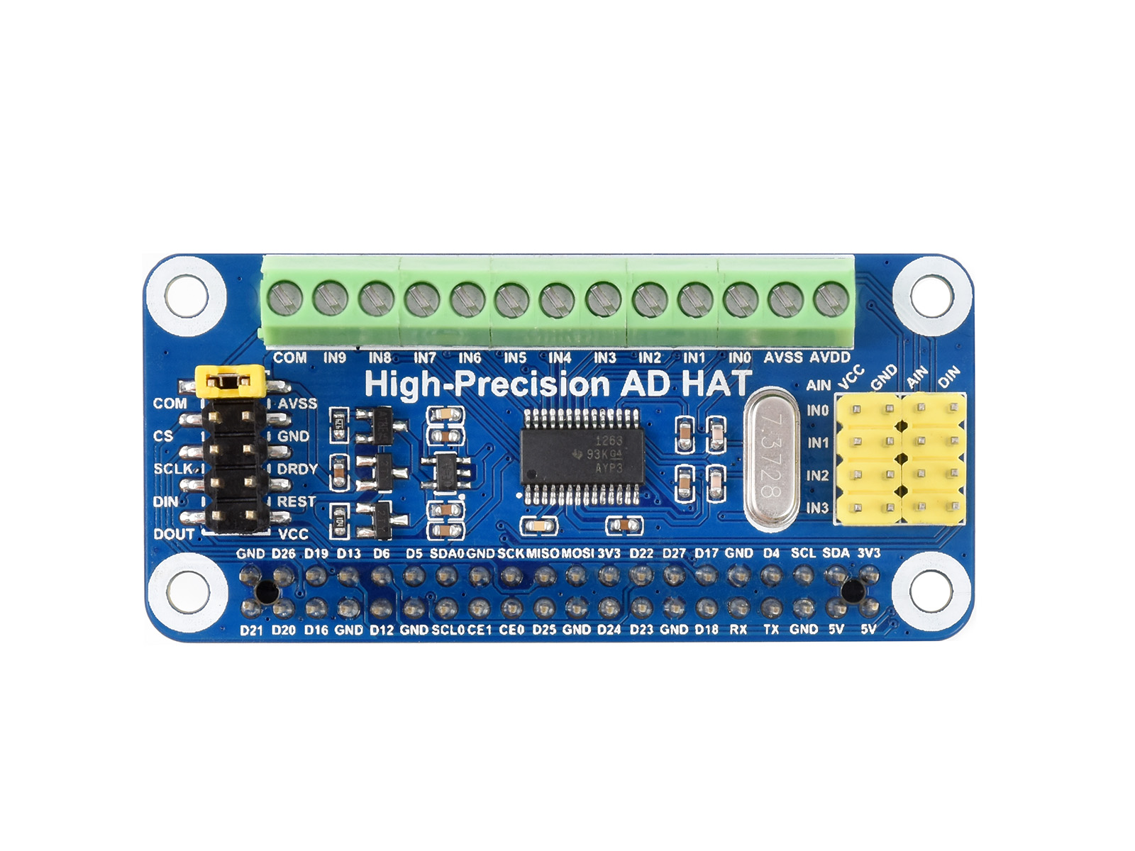 Waveshare High-Precision AD HA - đánh giá và giá Raspberry Pi