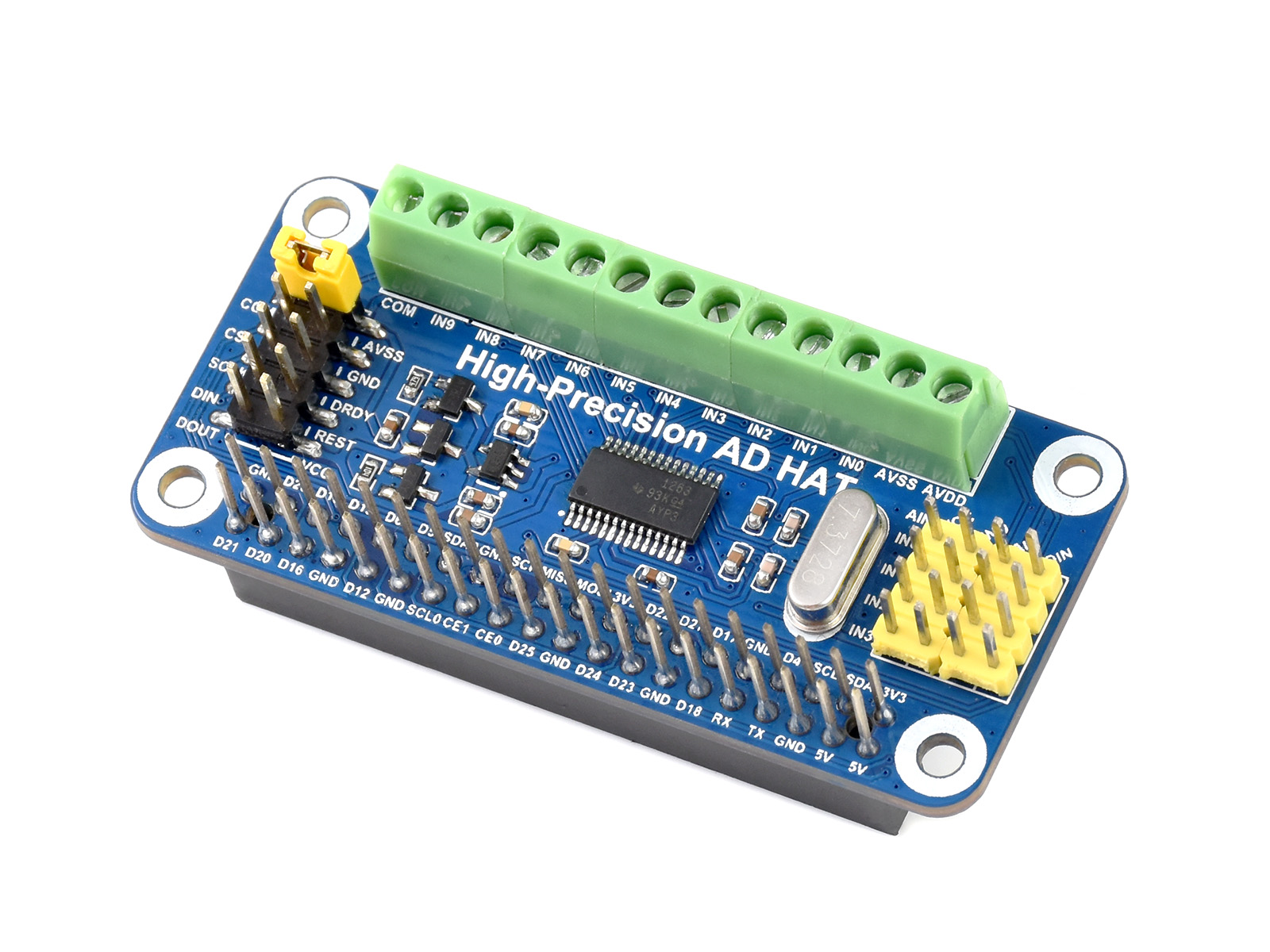 Waveshare High-Precision AD HA - đánh giá và giá Raspberry Pi