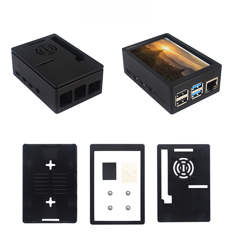 3.5 Inch Raspberry Pi 4 Màn Hì - đánh giá và giá Pi 4 Case