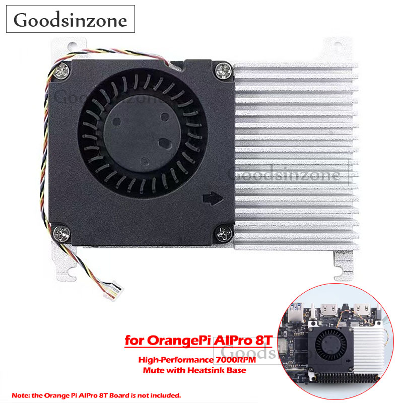 Cooling Fan with Heatsink Base - đánh giá và giá Pi Power Supply