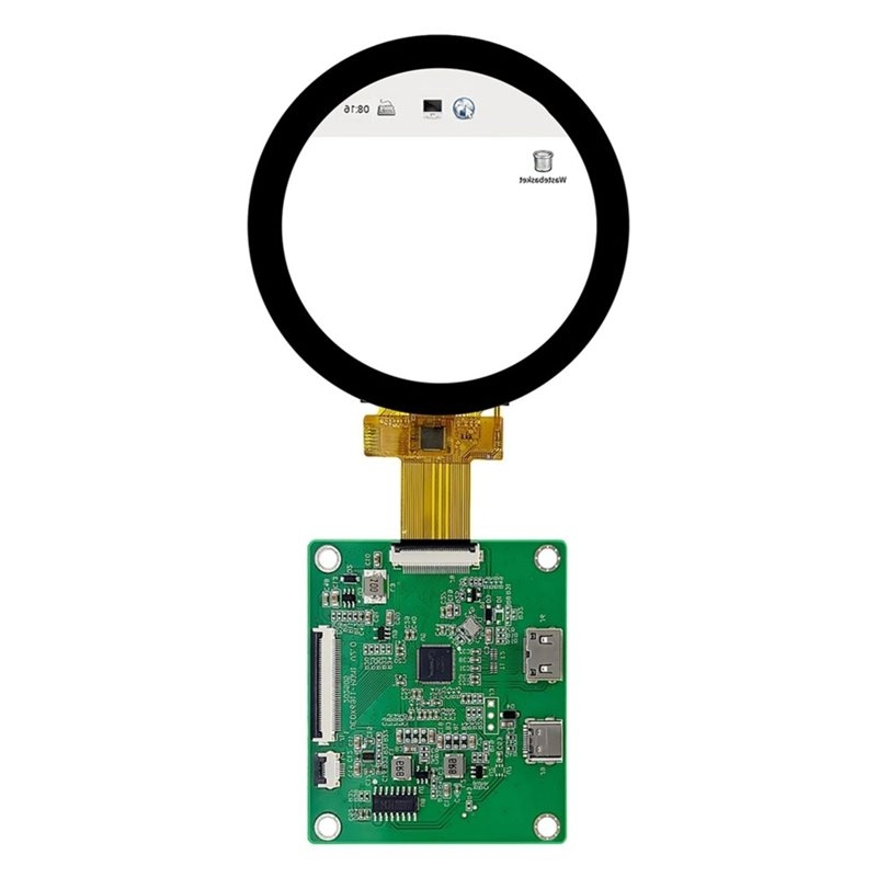 A52T DSI TFT LCD Round Display - đánh giá và giá Raspberry Pi 5