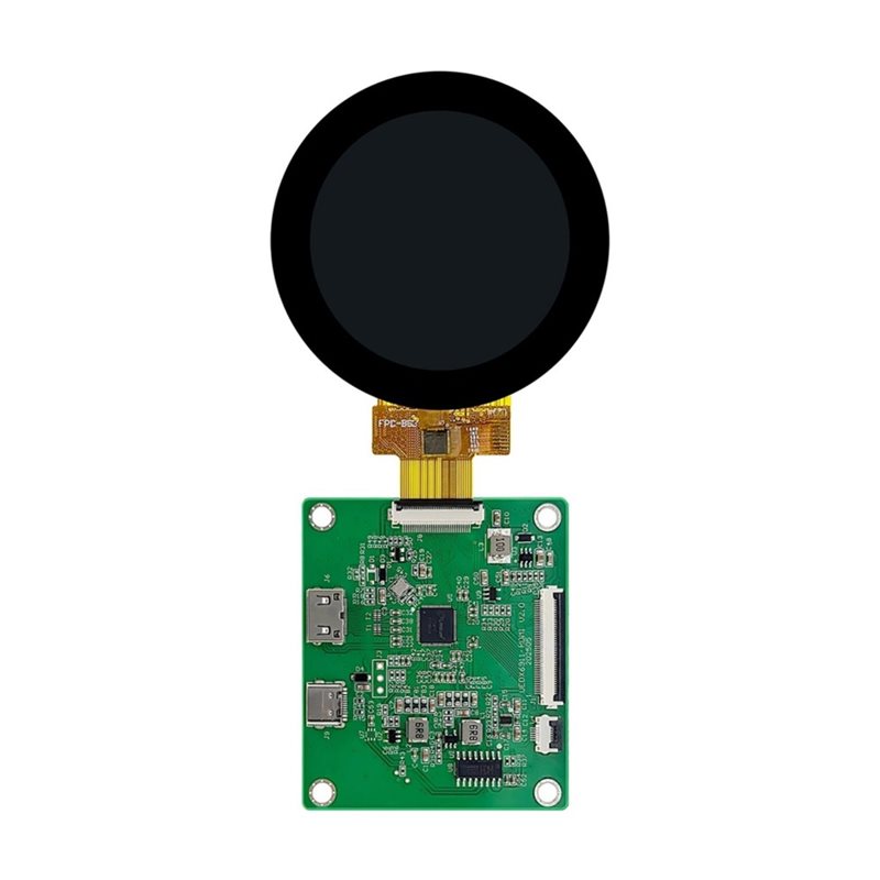 A52T DSI TFT LCD Round Display - đánh giá và giá Raspberry Pi 5