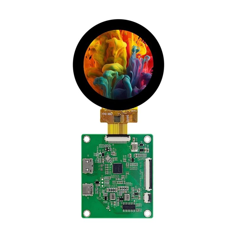 A52T DSI TFT LCD Round Display - đánh giá và giá Raspberry Pi 5