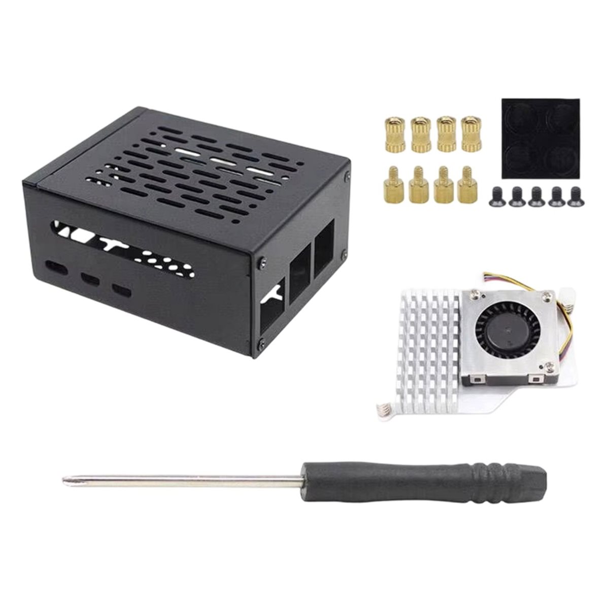 HGHO Metal Case with Cooling F - đánh giá và giá Raspberry Pi 5