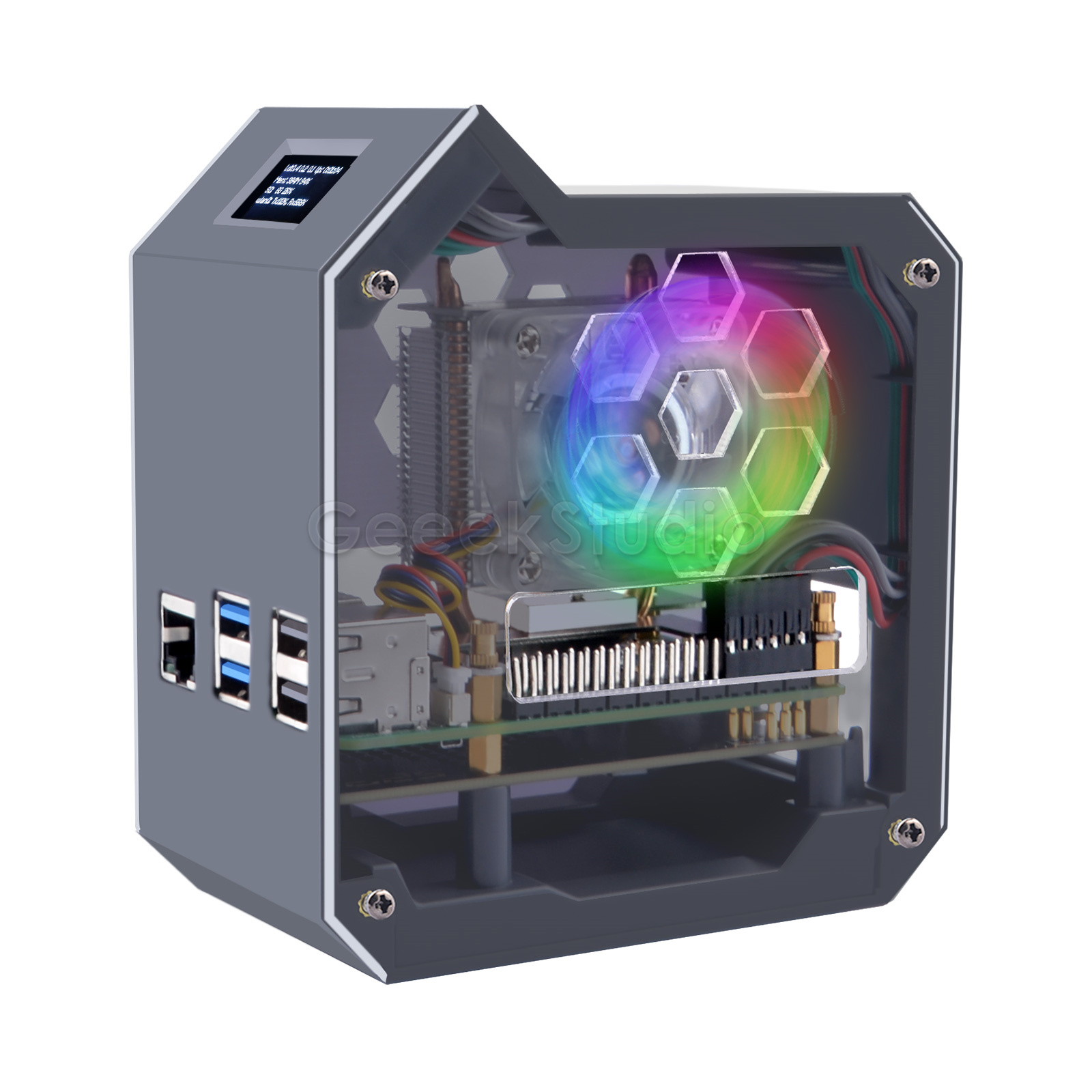N07 Minitower NVMe NAS Kit For - đánh giá và giá Pi 5 Case